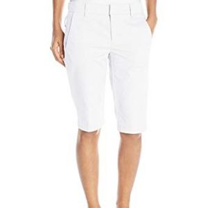 Banana Republic Martin Fit White Bermuda Shorts sz